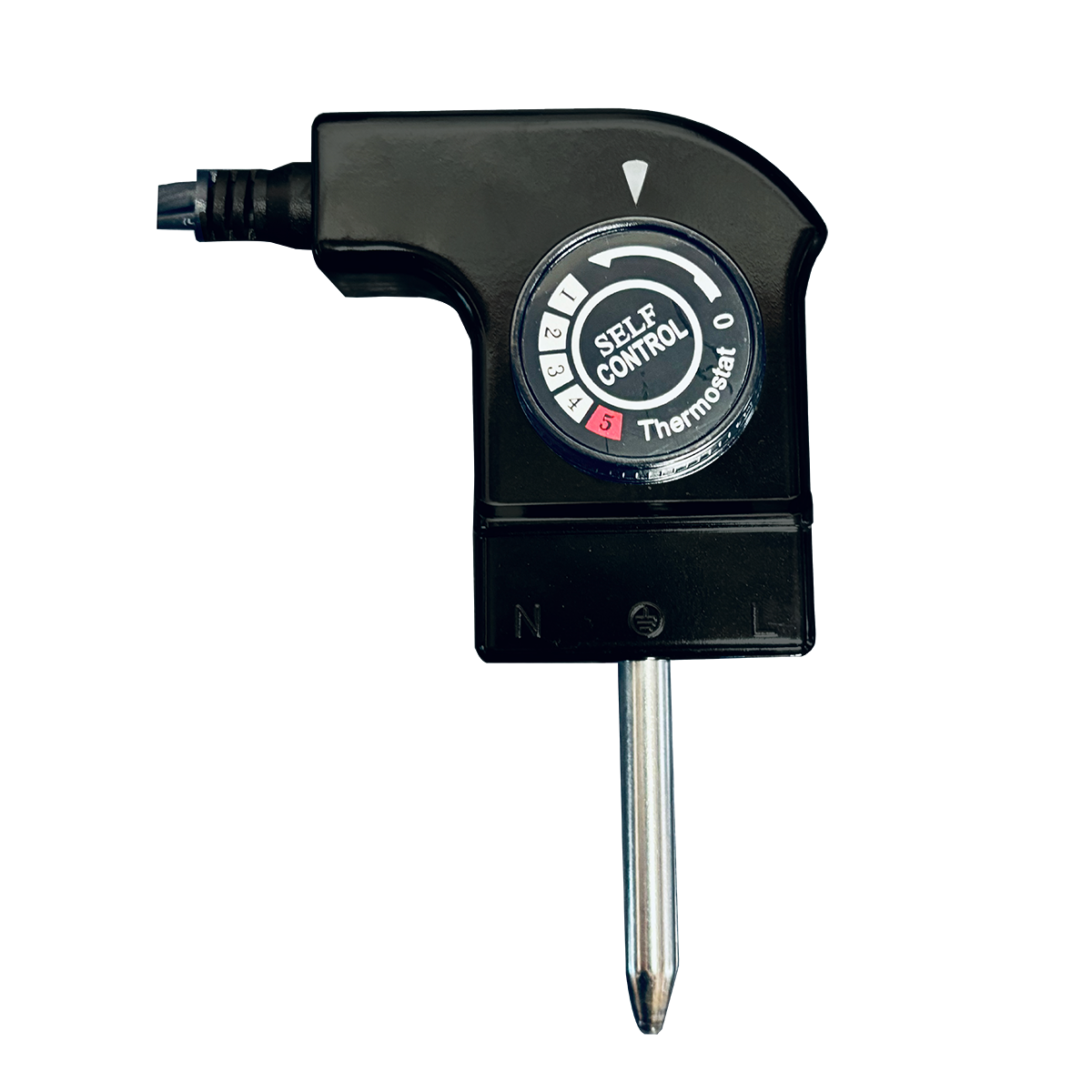 Sartén Eléctrico de 30 X 30 cm con Antiadherente y Tapa de Vidrio Negro Decakila Kuec051b