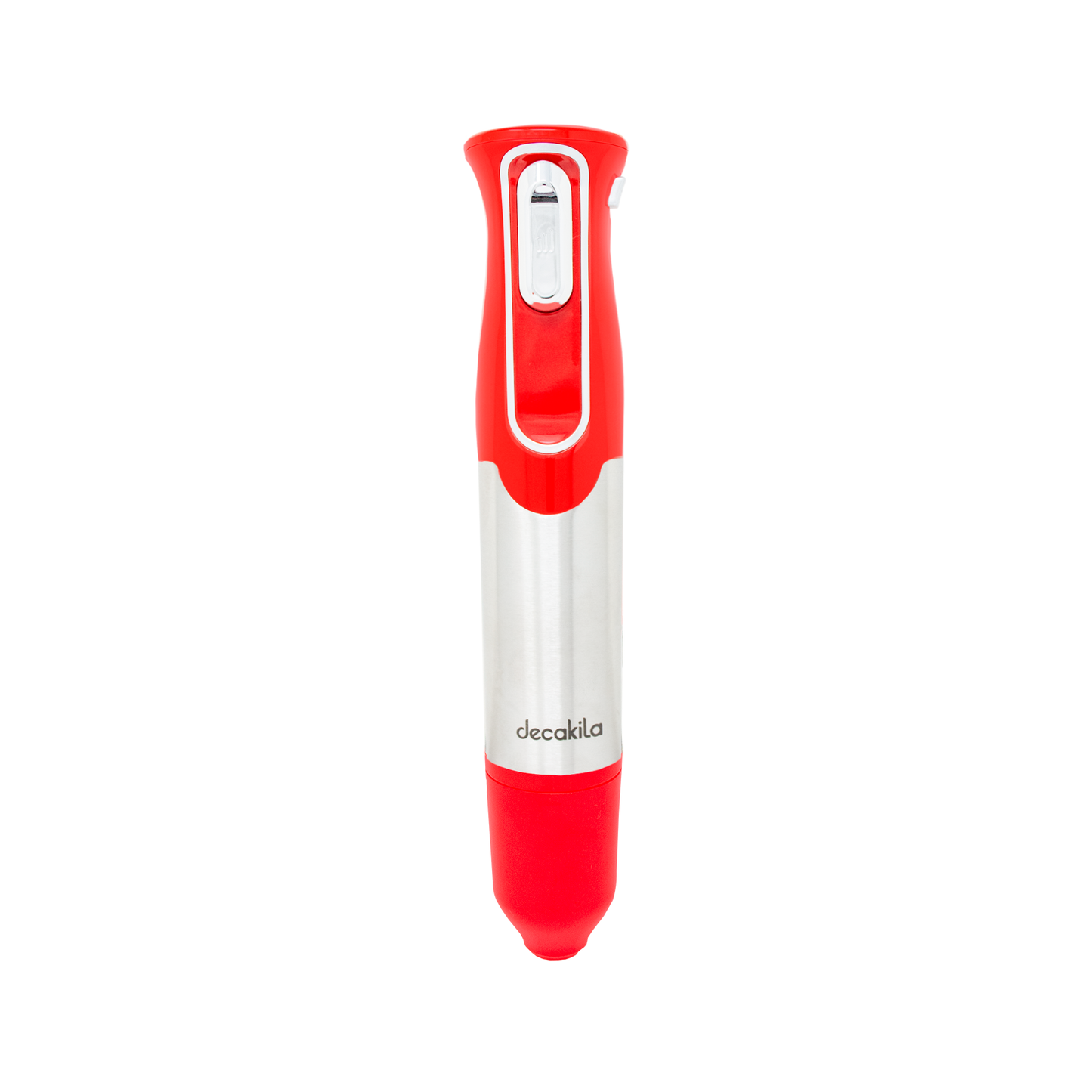 Batidora de Inmersión Inalámbrica con Accesorios 4 en 1 Roja Decakila KMJB024R (CAJA DE 6 PZAS)