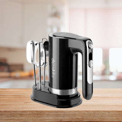 Batidora de Mano 7 Velocidades Inalámbrica con Accesorios Negro Decakila KMMX006B