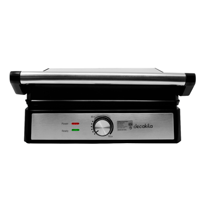 Parrilla Grill de Contacto con Temperatura Ajustable Decakila KUEC031B