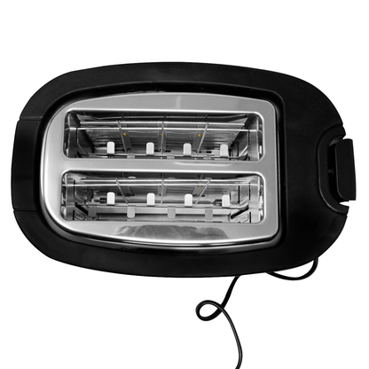 Tostador 2 Rebanadas 750 W Negro Decakila KUTS008B (Caja de 6 Piezas)