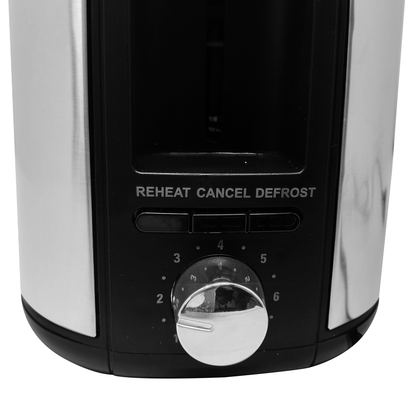 Tostador 2 Rebanadas Acero Inoxidable 750 W Decakila KUTS009M (Caja de 6 Piezas)