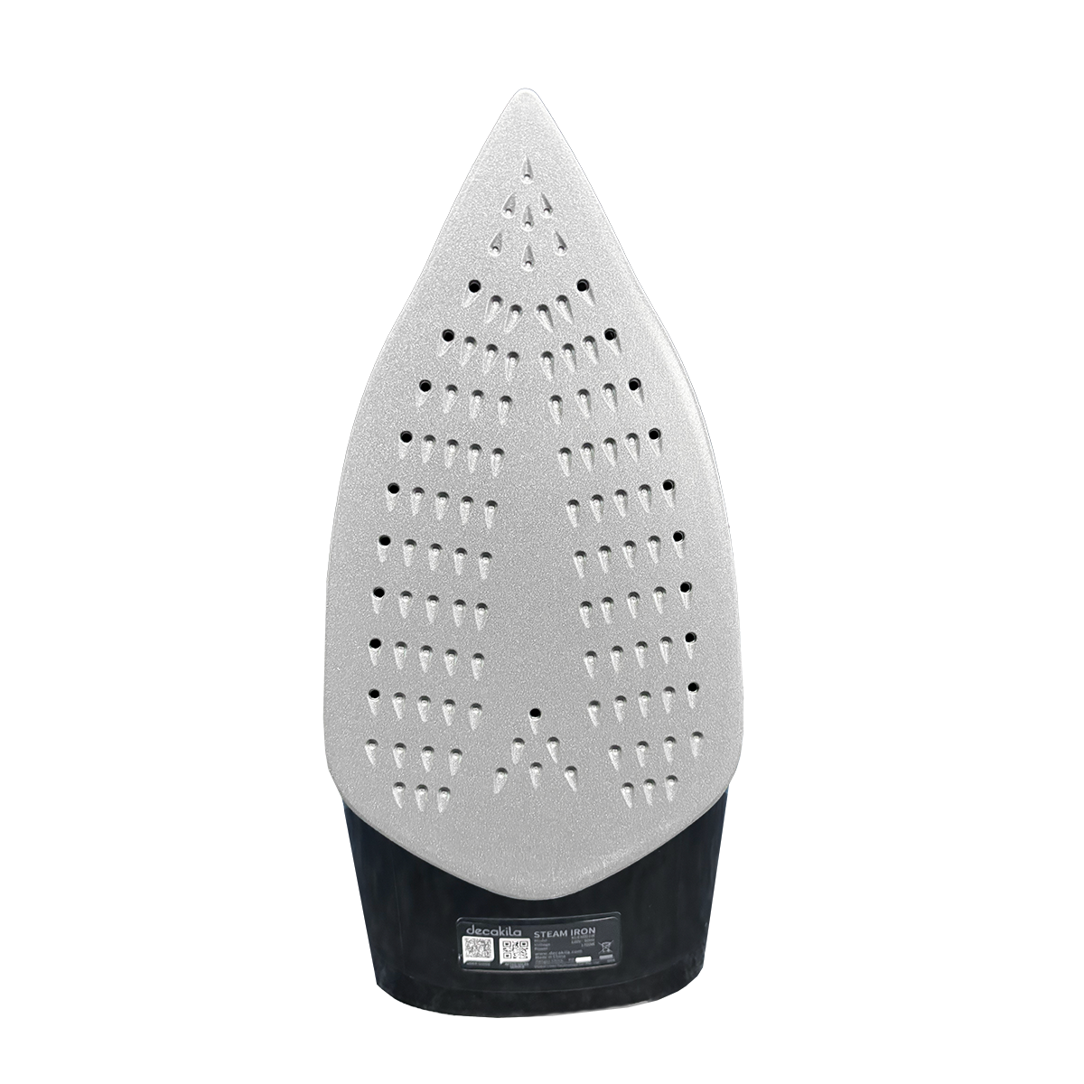 Plancha de Vapor Suela Antiadherente 1700 W Negro/Rojo Decakila KUEN001W