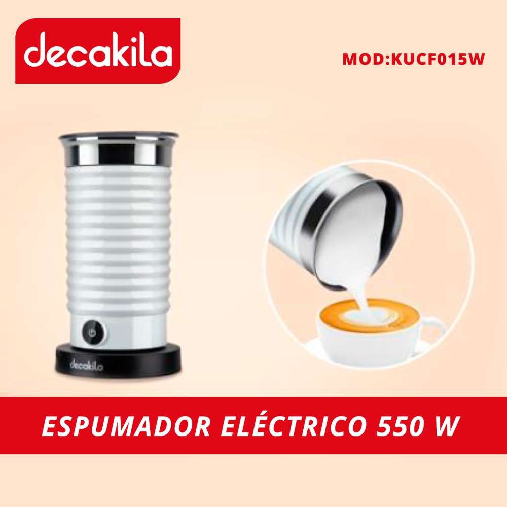 Espumador Eléctrico Automático 550 W Decakila KUCF015W – decashop