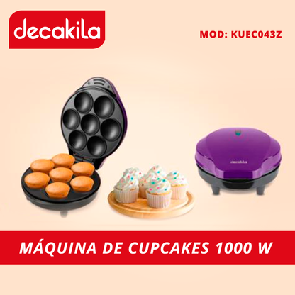 Máquina para Cupcakes 6 piezas 1000 W Decakila KUEC043Z