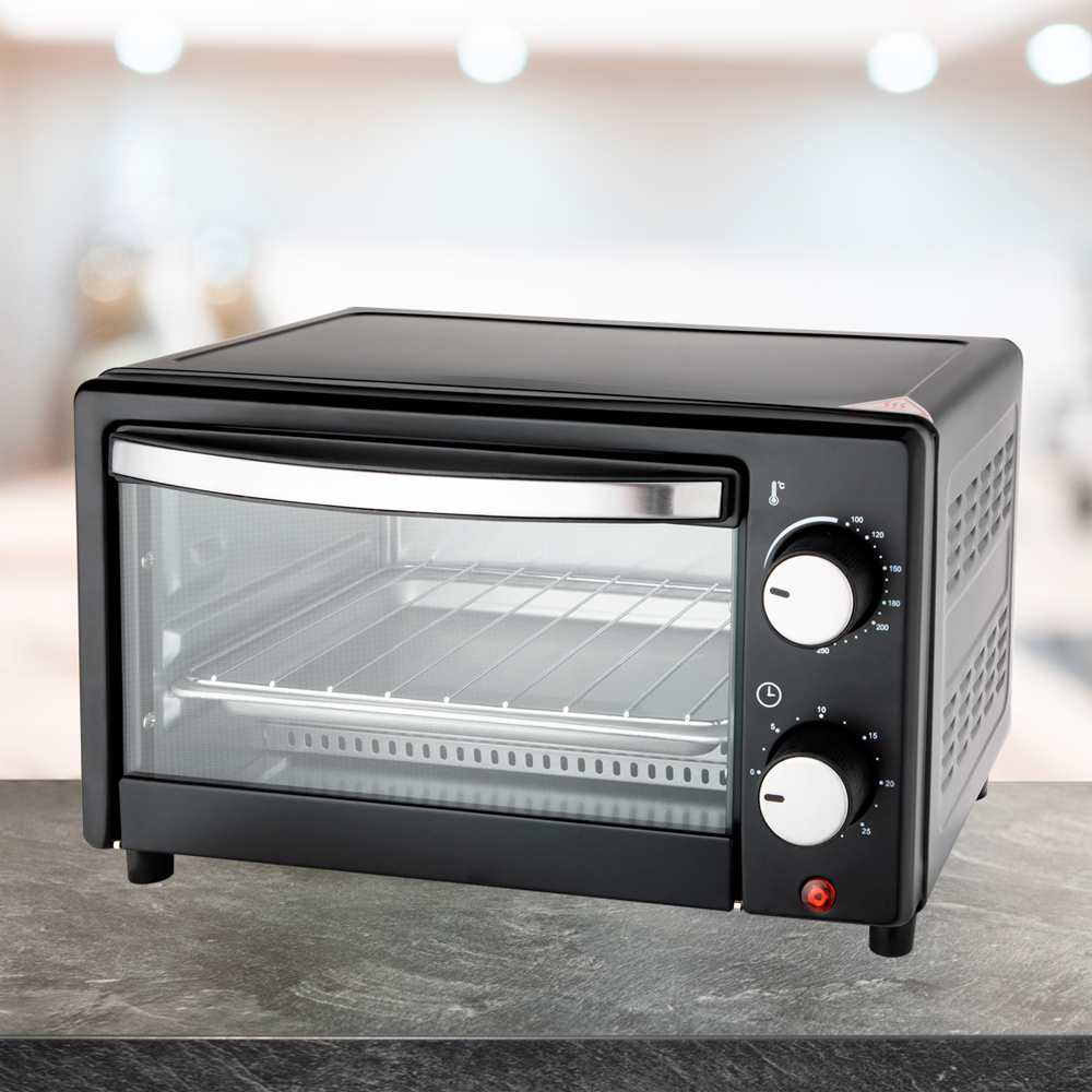 Horno Tostador 10 L 650 W Negro Decakila KUEV007B