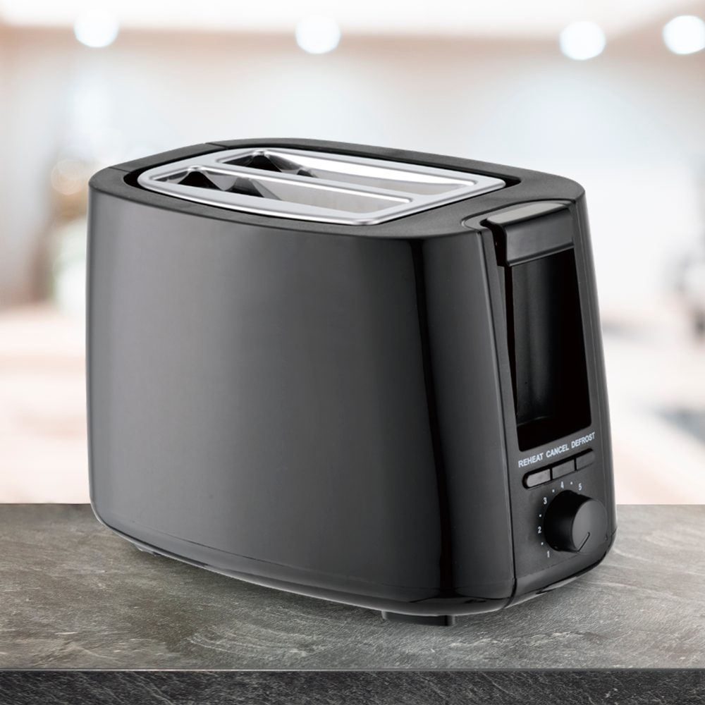 Tostador 2 Rebanadas 750 W Negro Decakila KUTS008B