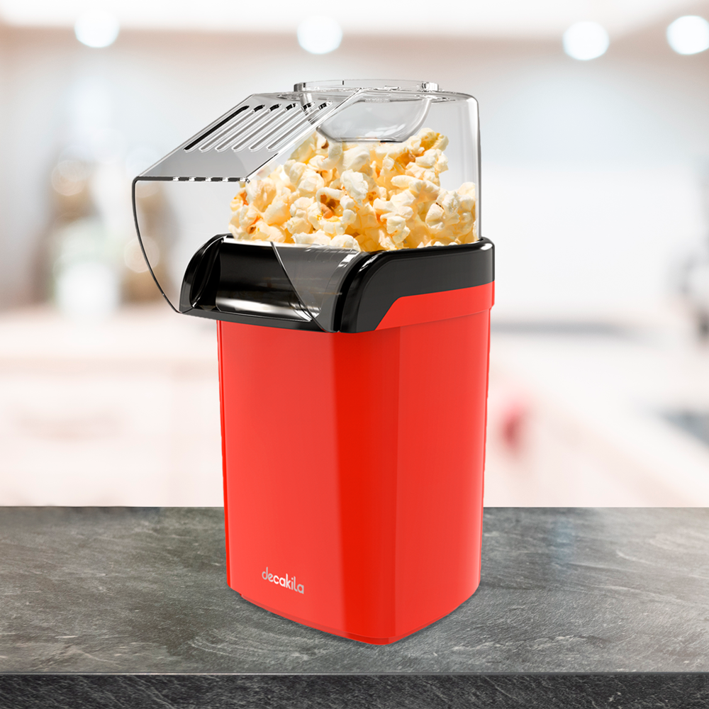 Máquina de Palomitas de Aire Caliente Rojo Decakila KUTT009R – decashop